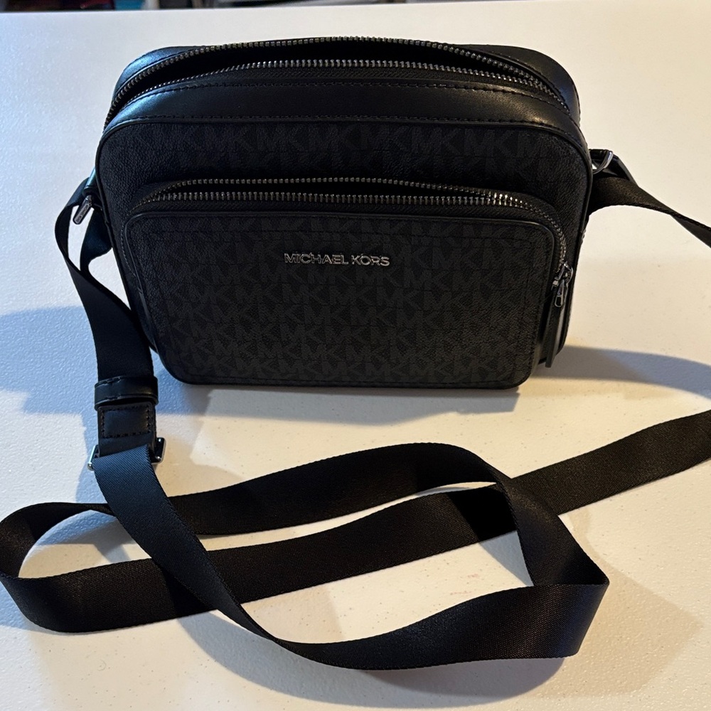 Michael Kors Black Messenger Bag